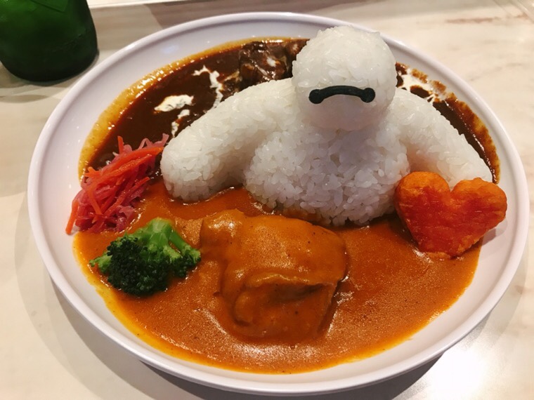 ディズニーグルメ 2度おいしい ベイマックスのカレープレート In センターストリート コーヒーハウス へんなはなし ディズニーグルメ 2度おいしい ベイマックスのカレープレート In センターストリート コーヒーハウス へんなはなし