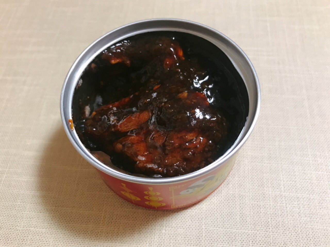 カルディ 黒酢 スペアリブ 缶