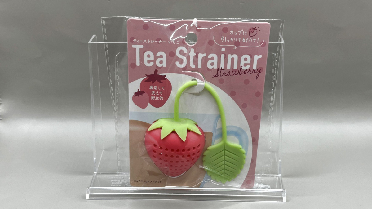 セリア ティー ストレーナー いちご