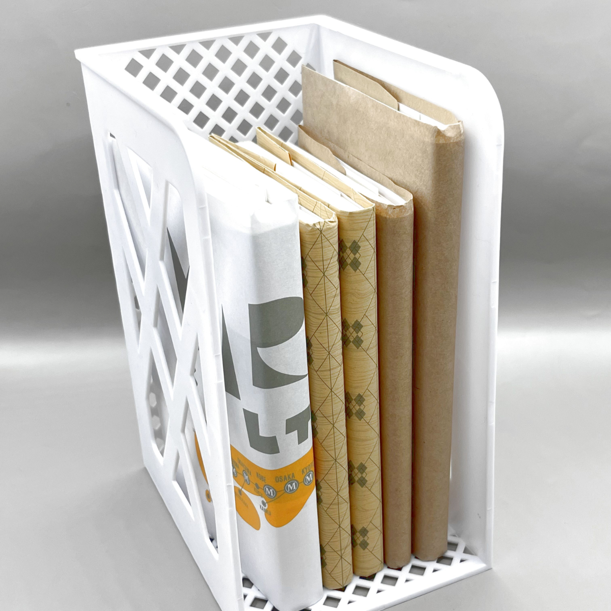 セリア 重ねて使えるブックスタンド 