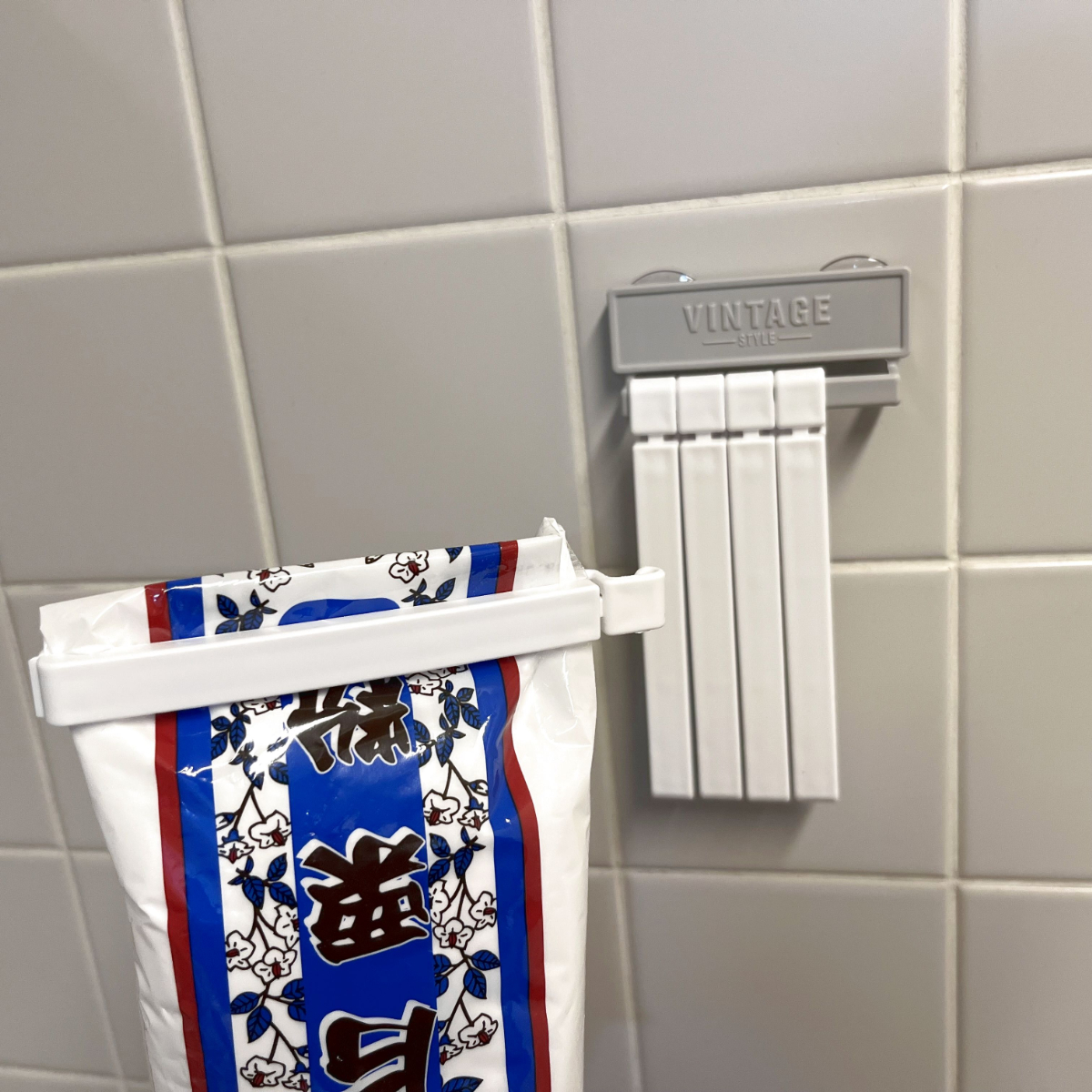 ダイソー ホルダー付き袋クリップ 片栗粉