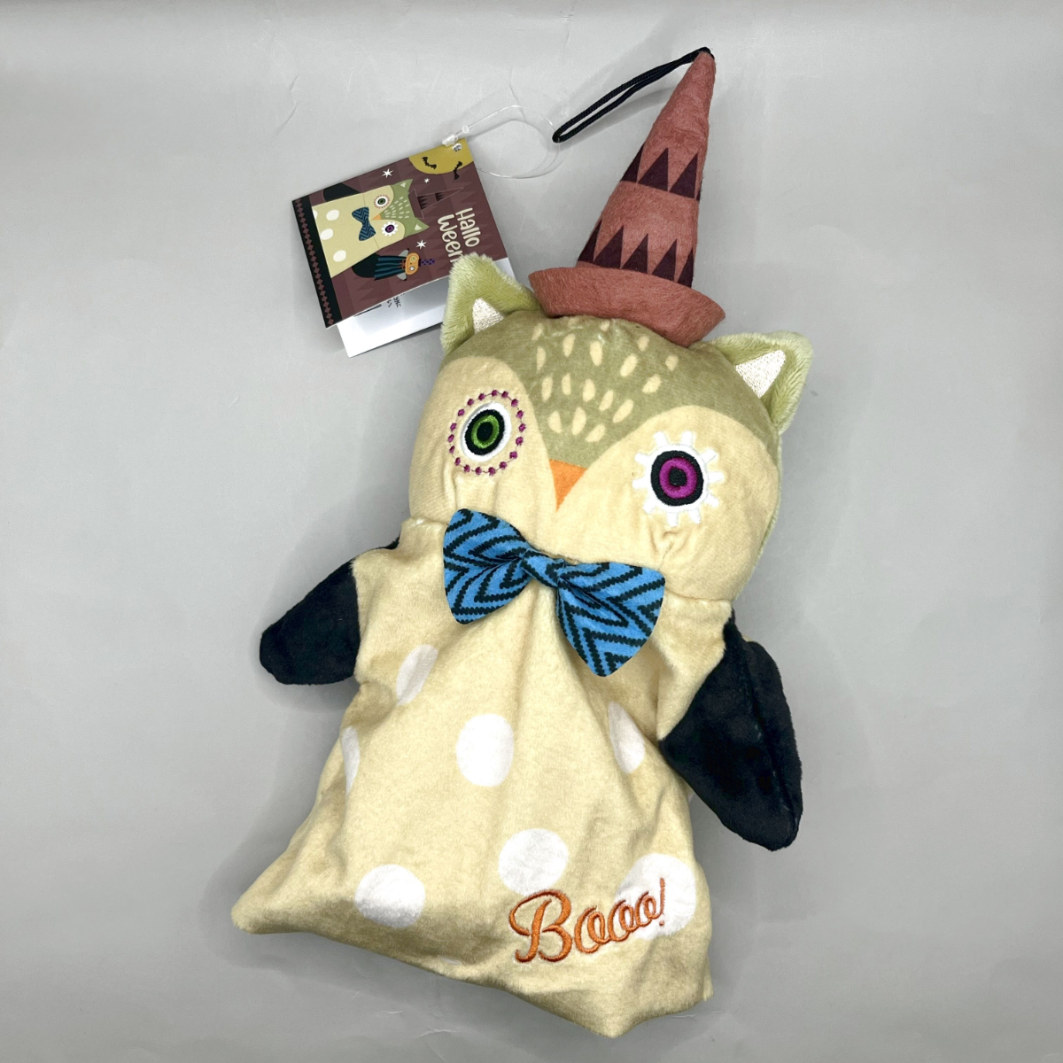 カルディ 2025 ハロウィン フクロウパペット