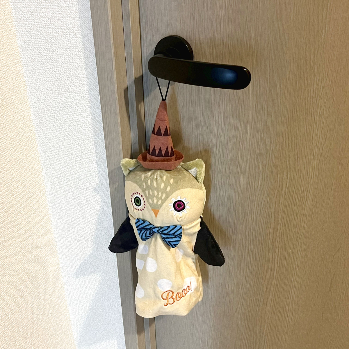 カルディ 2025 ハロウィン フクロウパペット 