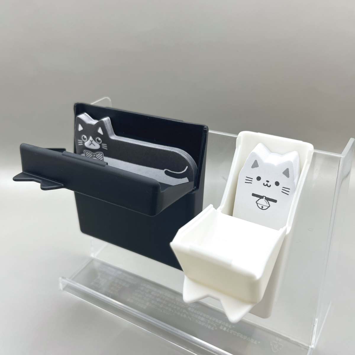 ダイソー ねこふせんケース クリップ