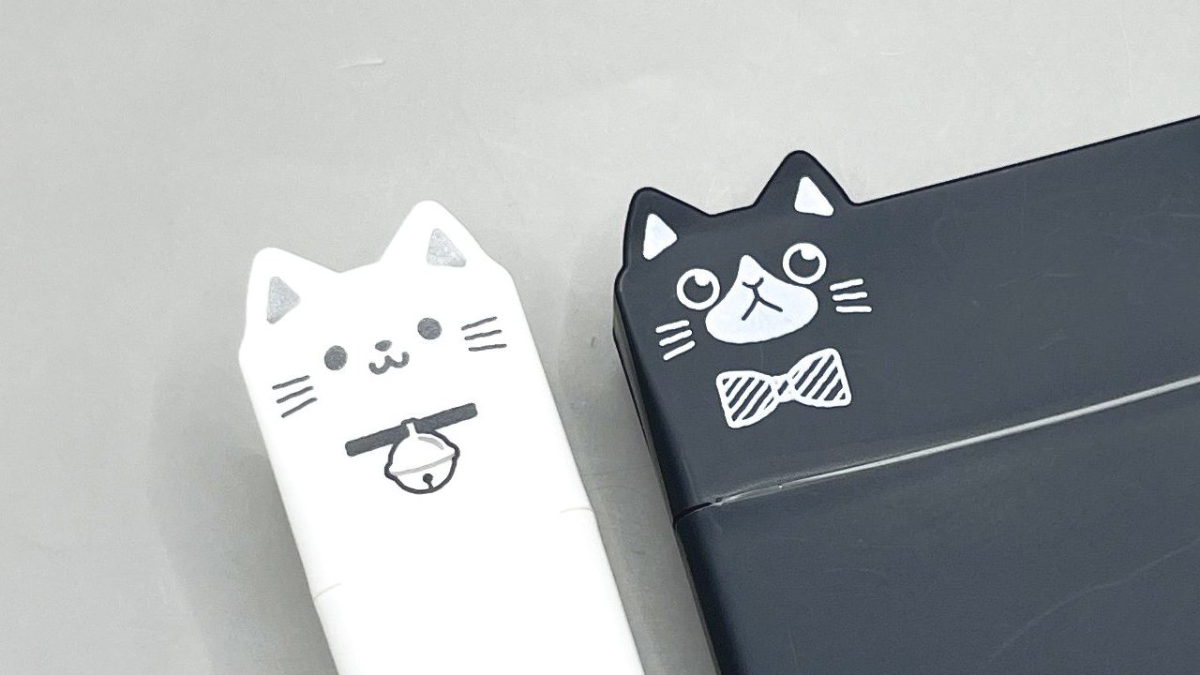 ダイソー ねこふせんケース