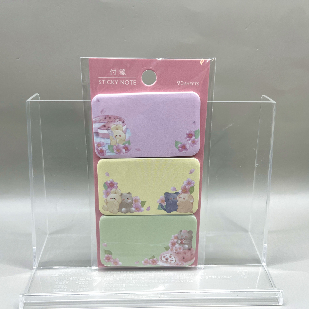 2026春 キャンドゥ 桜 アニマル ふせん