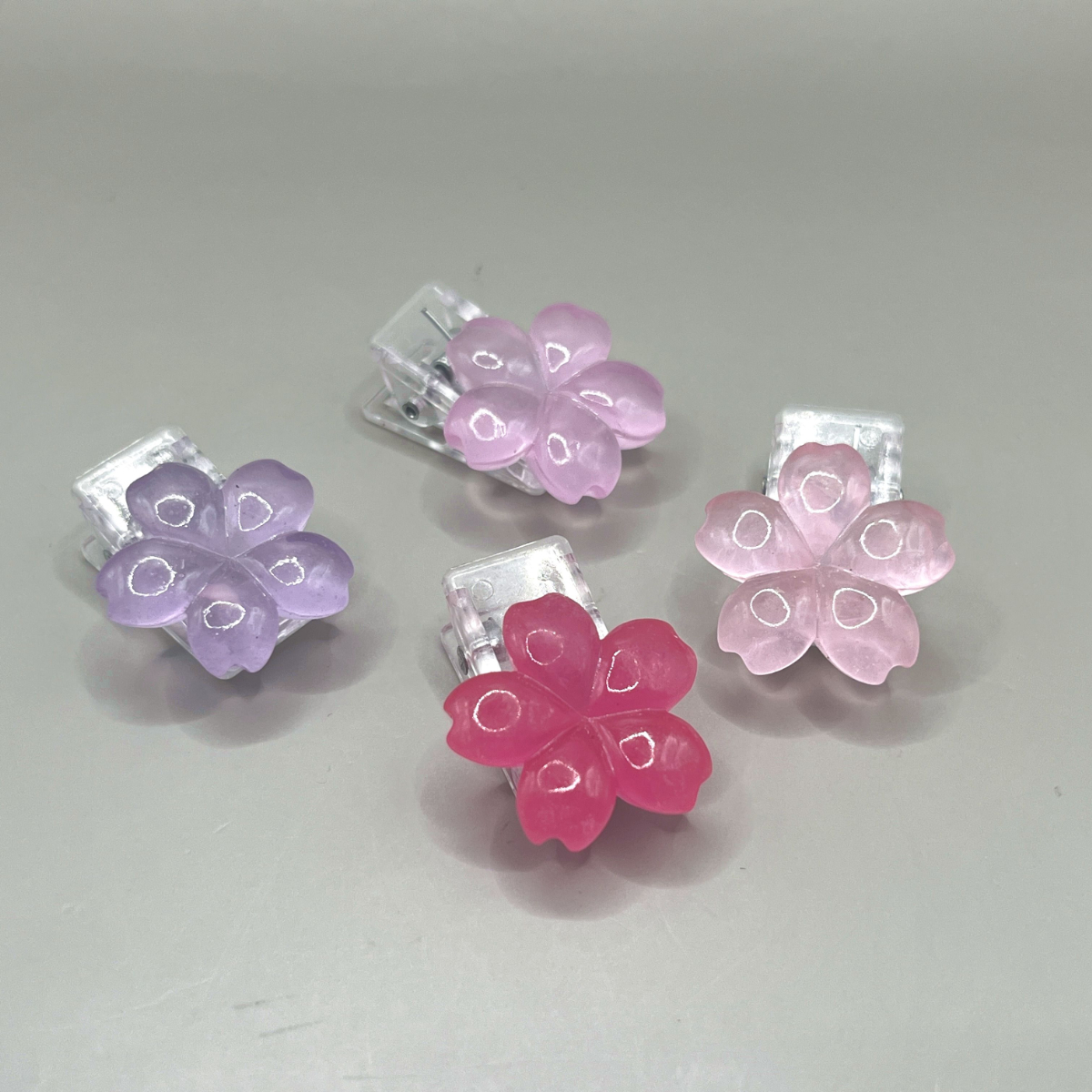 2026春 キャンドゥ 桜 ぷっくりクリップ