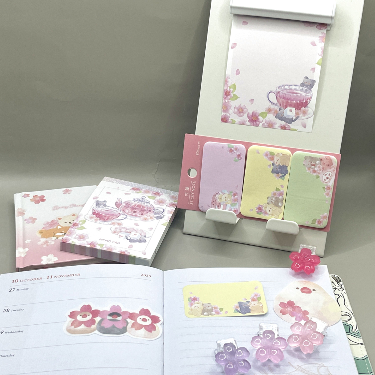 2026春 キャンドゥ 桜 文具