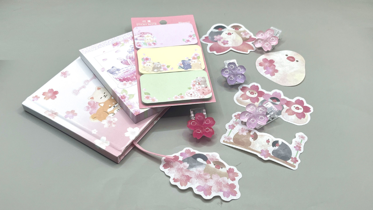 2026春 キャンドゥ 桜 文具